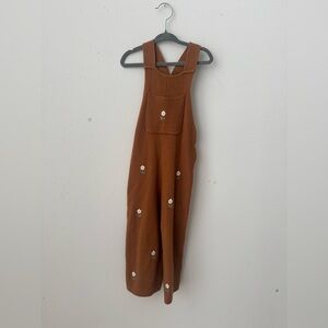 Zara Brown Kids Bodysuit with White Accents